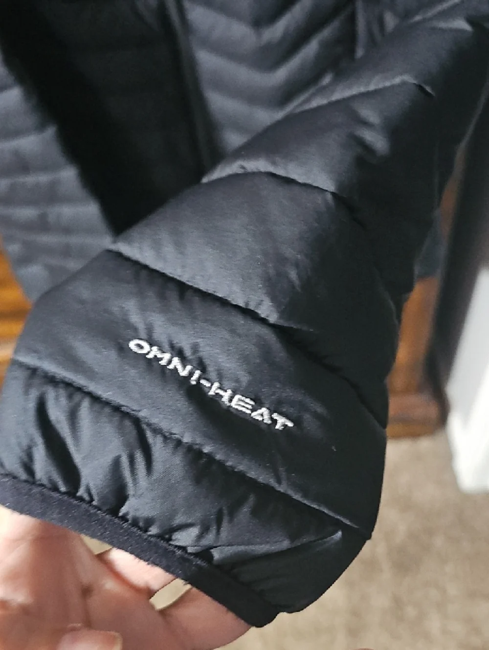 Columbia Womens Omni Heat Jacket. Sz Large!! Black!
